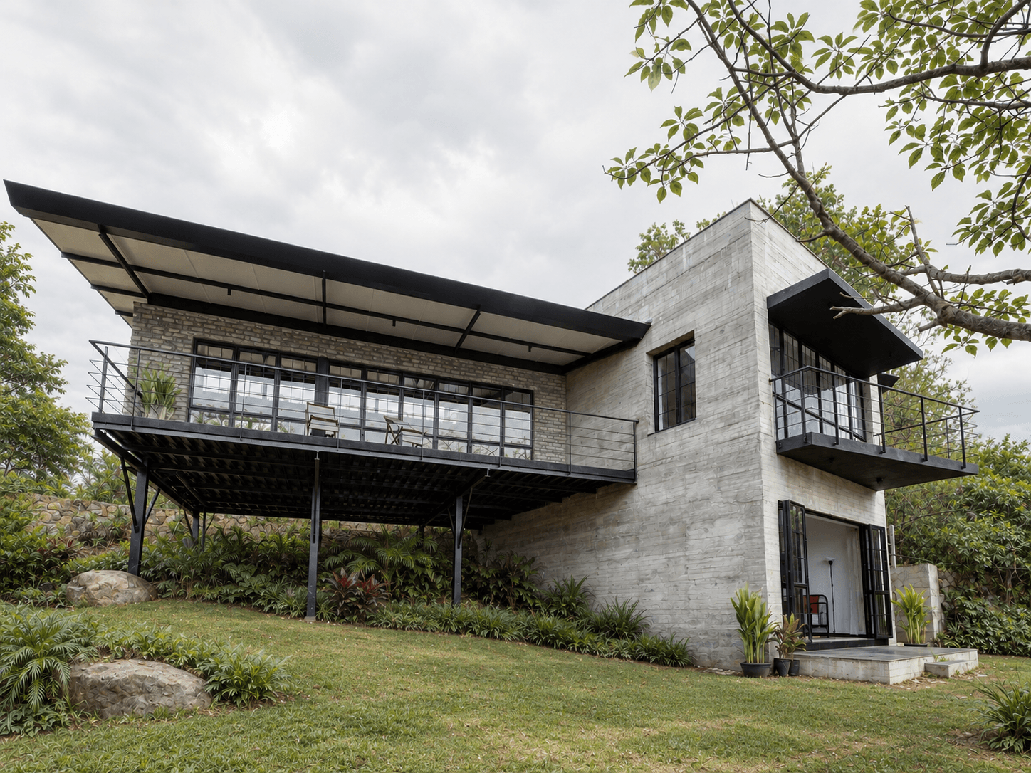 Oblique House
